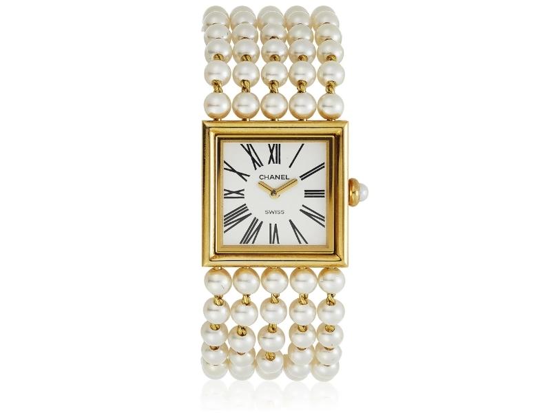 A Pearl Wristwatch - 46th anniversary gift ideas