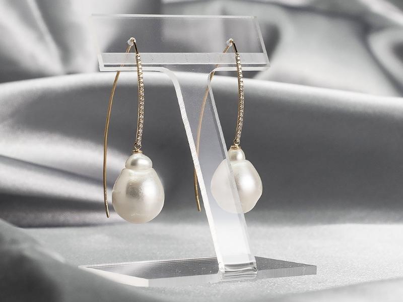 Pearl Earrings - 46th anniversary gift suggestions