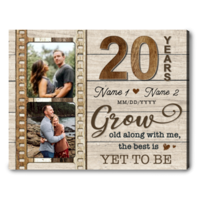 20th wedding anniversary gift ideas personalized gift for parents 01