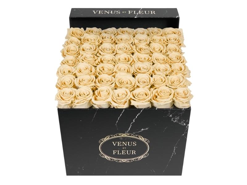 Large Square Classic Roses - 46th anniversary gift ideas