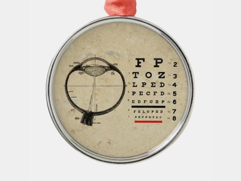 Ophthalmologist Ornament - 48th wedding anniversary gift