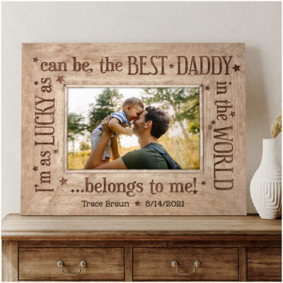 Best Gift For New Daddy Personalized First Time Dad Gift From Wife