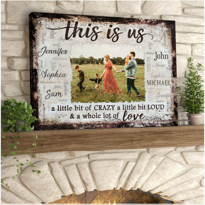 This Is Us Canvas Print As A Perfect Gift Ideas For Brother In Law
