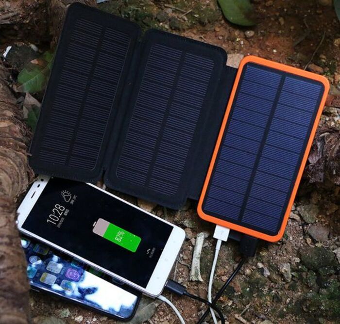 Solar charger for a practical present