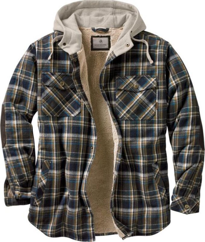 Flannel Shirt Jacket For Dad