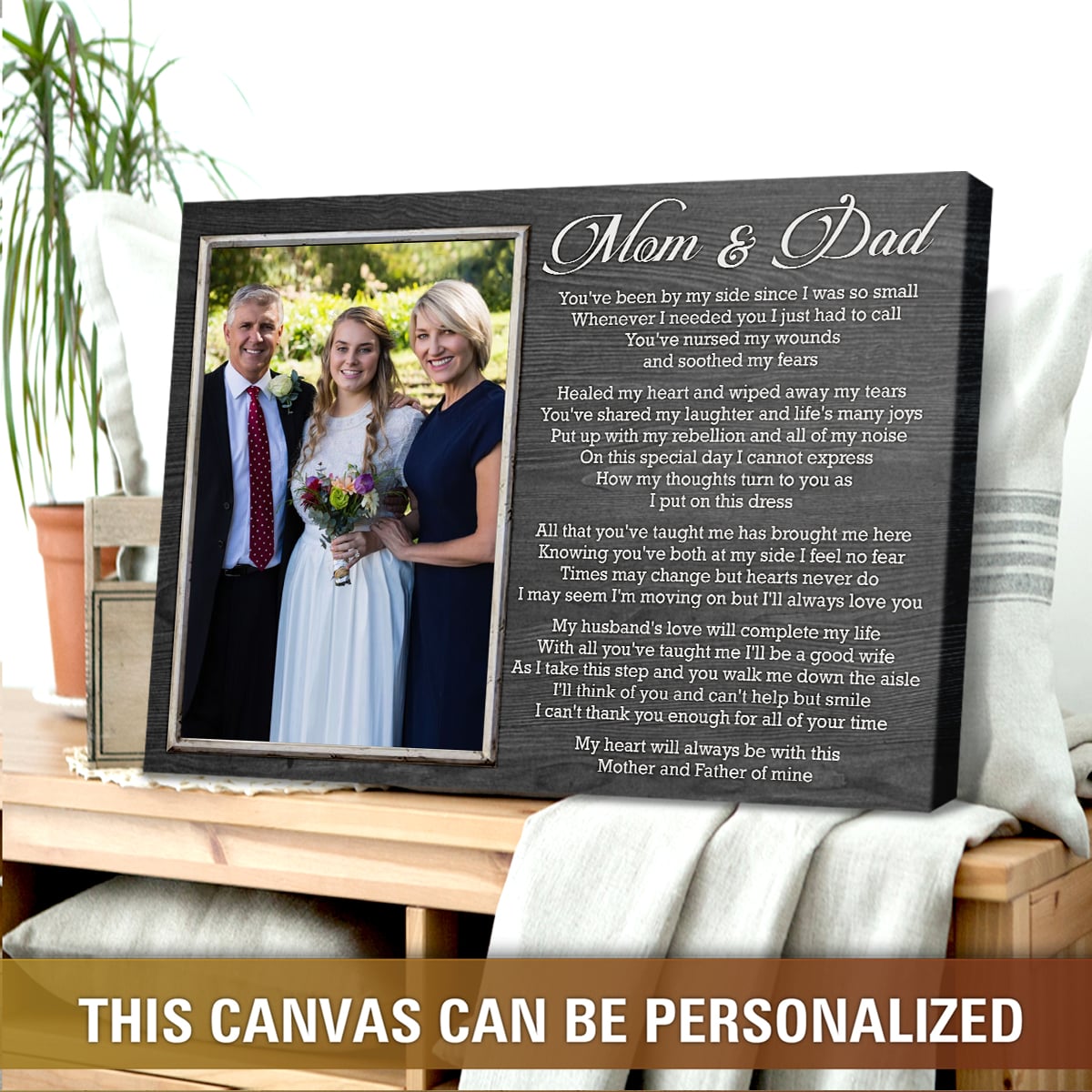 Mother & Father of the Bride- Personalized Parents Matching