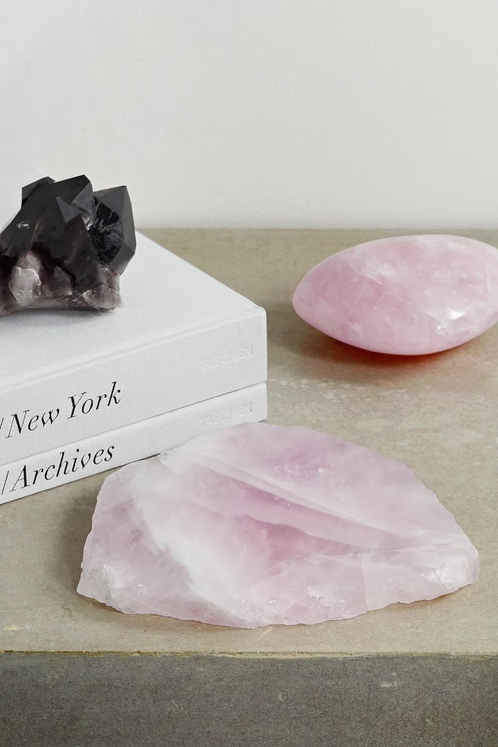 luxury engagement gifts - Jia Jia Rose Quartz Heart