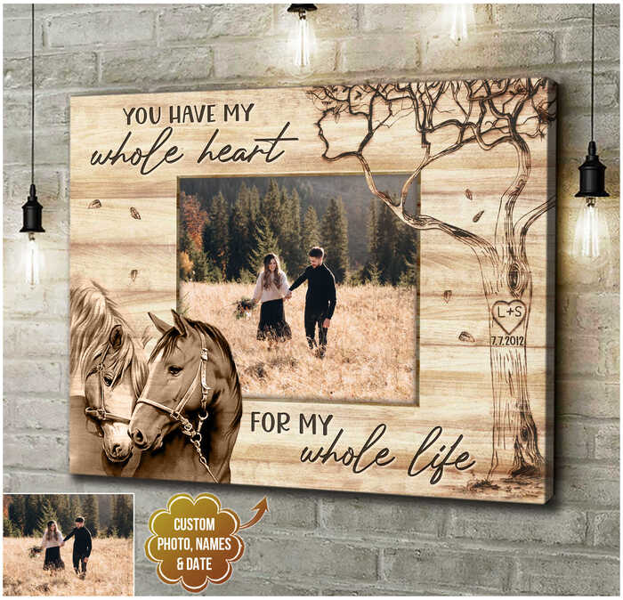 luxury engagement gift ideas - "Happily Ever After" Picture Frame