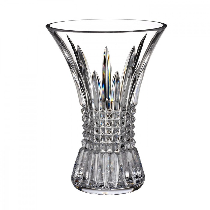 luxury engagement gifts - Waterford Lismore Diamond 8" Vase