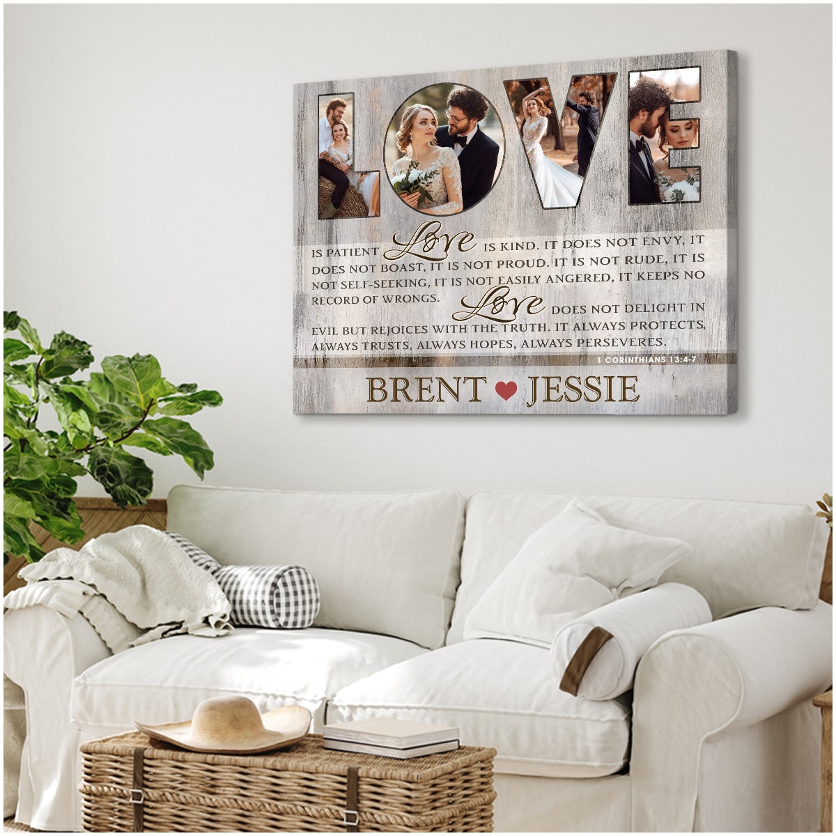 Wedding Gift Ideas Personalized Attractive Unique Gift For Newly Married  Couple - Oh Canvas