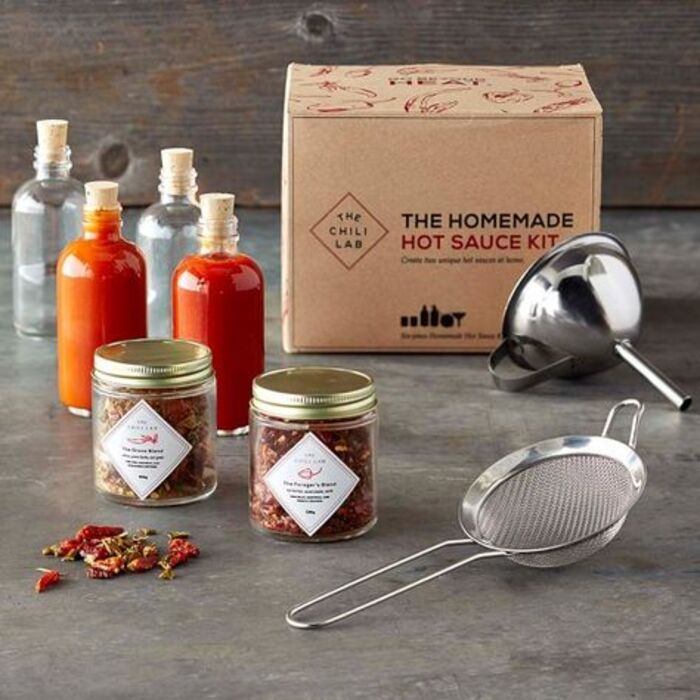 Hot sauce making kit: cute step father gifts