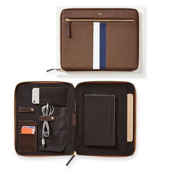 Leather Tech Folio: Practical Gifts For Stepdad