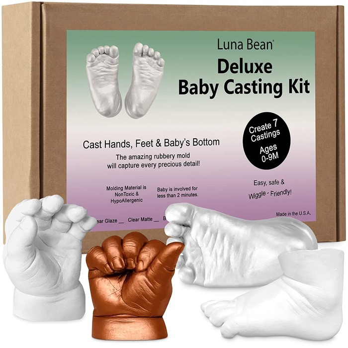 Gift Ideas For Expecting Dad - Precious Moment Hand Moulds