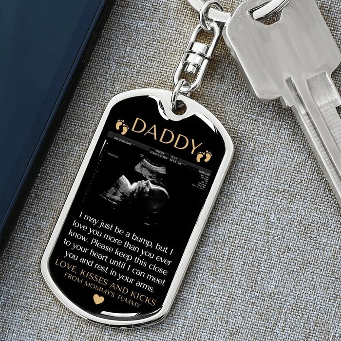 Best Gifts For Expecting Dads - Expecting Dad Gift Sonogram Ultrasound Keychain Custom