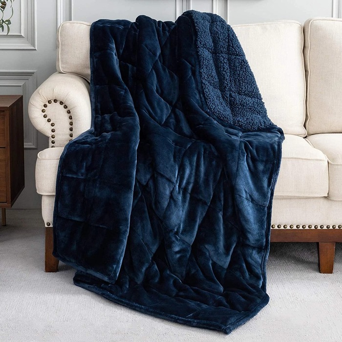 Expecting Dad Gifts - Weighted Throw Blanket
