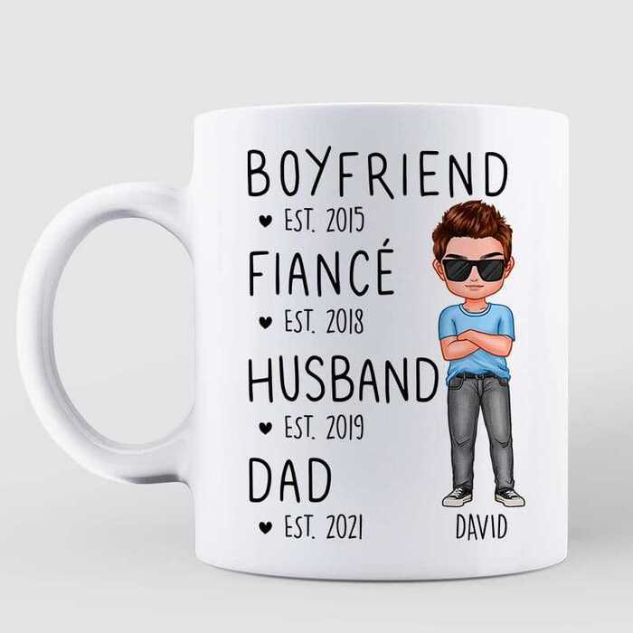 Gifts For Expecting Dads - Boyfriend Fiancé Husband Dad Mug
