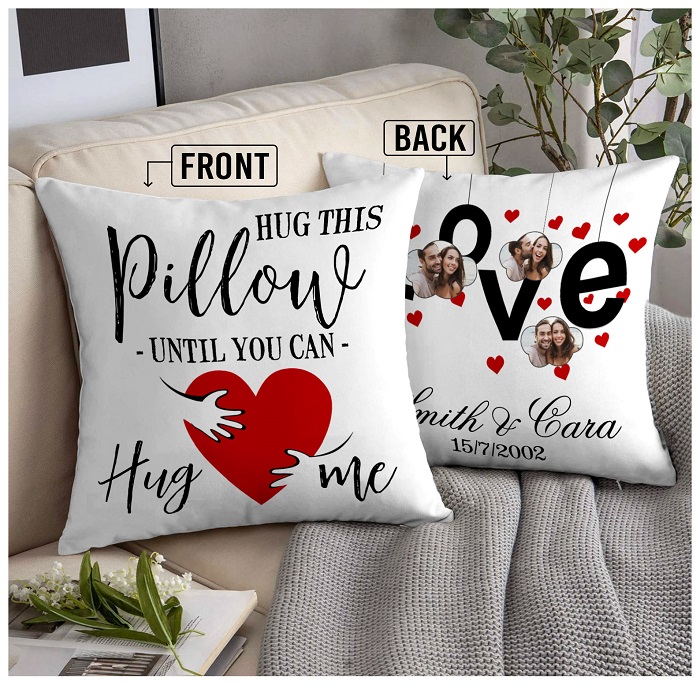Fun Gift For Anniversary - Customized Pillow For Girlfriend