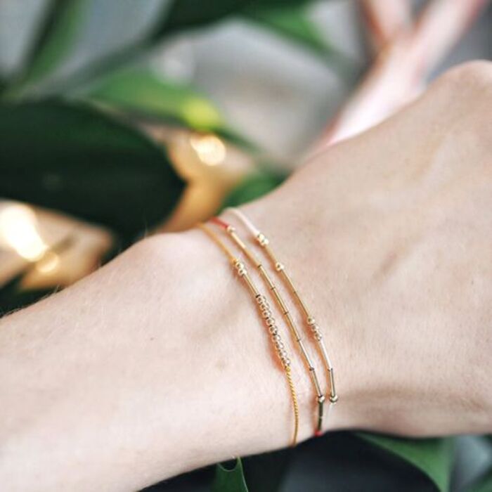 Morse code bracelet: unique gifts for female friends