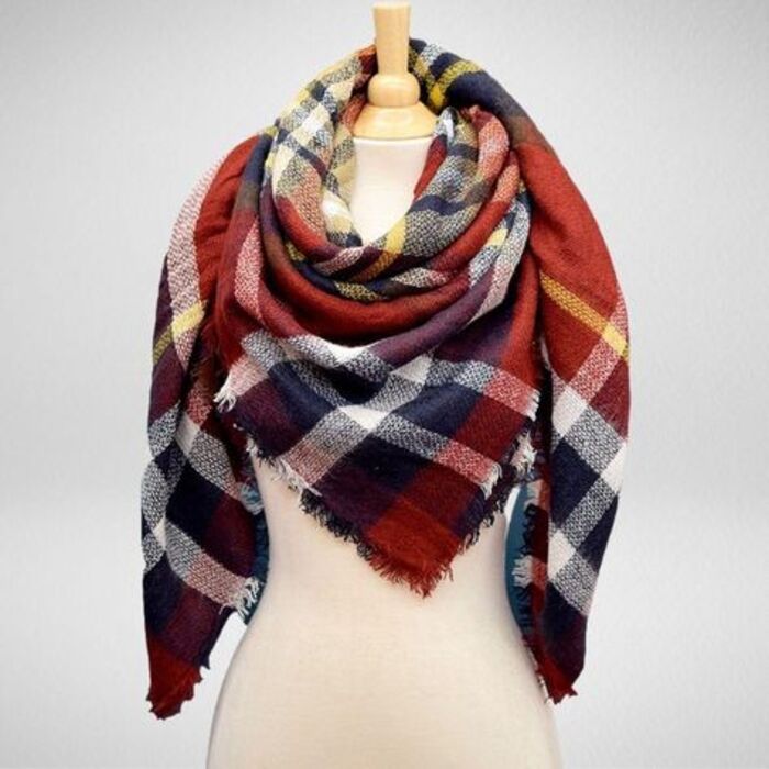 Blanket scarf for a female BFF