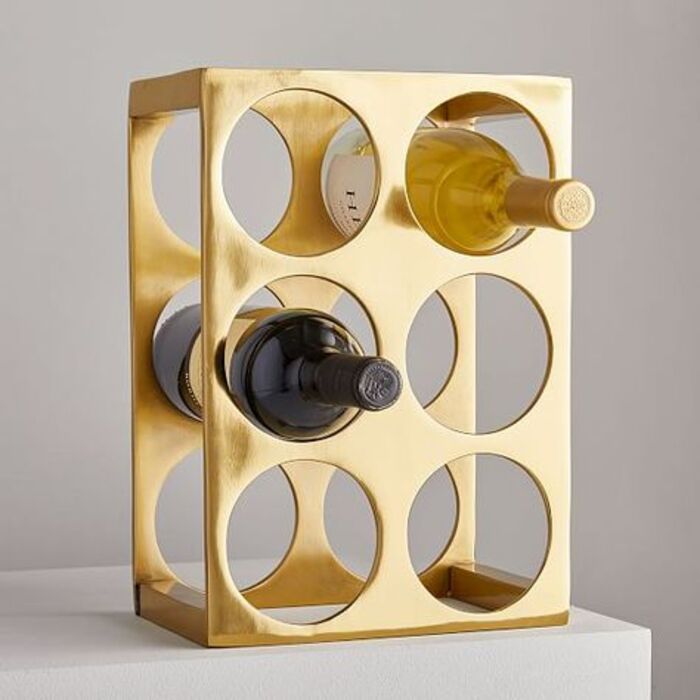 Metal Wine Rack For Female Bff