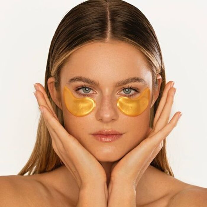 Gold eye mask for friend women