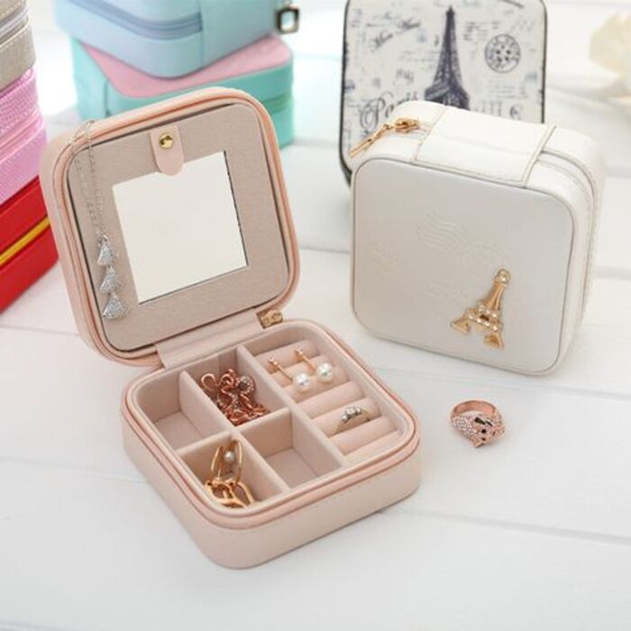 Compact Jewelry Case For Bestie