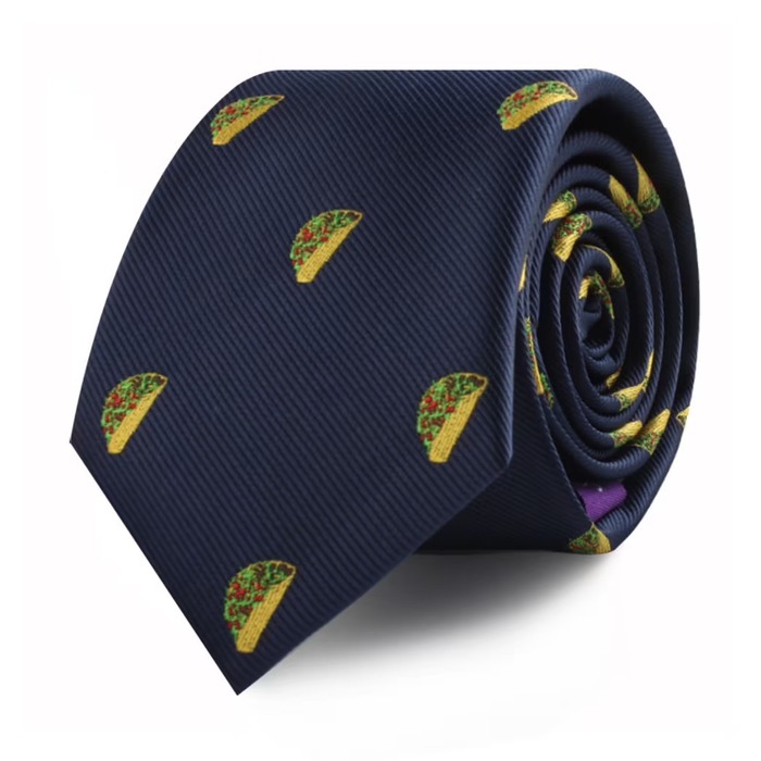 Hard Shell Taco Tie Gift For Uncle