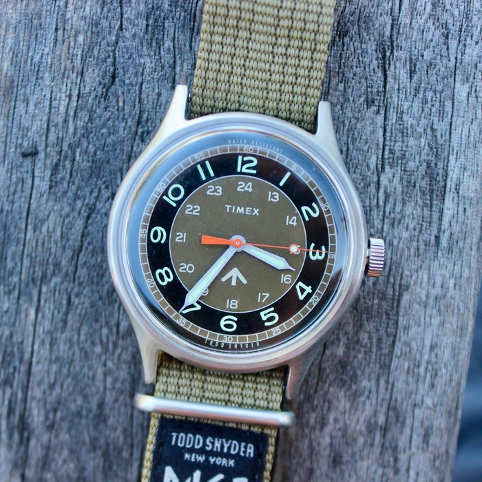 Gift ideas for uncle - Timex + Todd Snyder MK1 Bootcamp 40MM