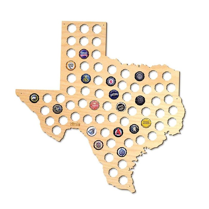 Good Gifts For Uncles - Beer Cap State Map