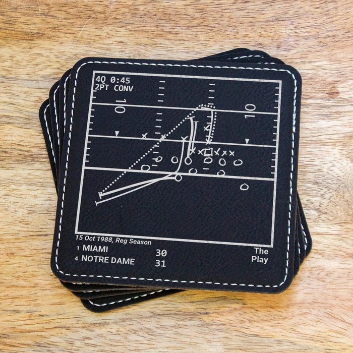 Gift Ideas For Uncle - Football Play Coasters