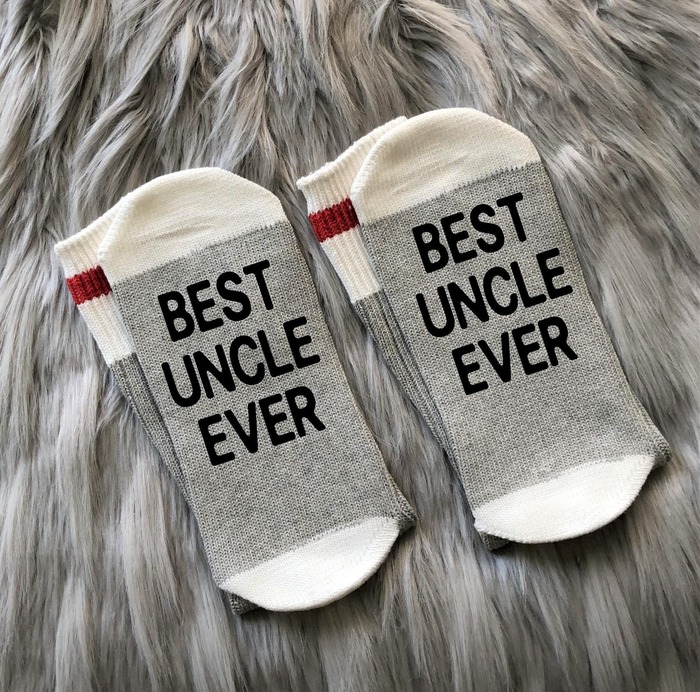 Good Gifts For Uncles - Ifthesockfitz Custom Uncle Socks