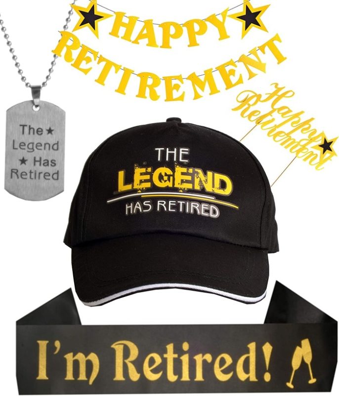 Retirement Hat and Sash