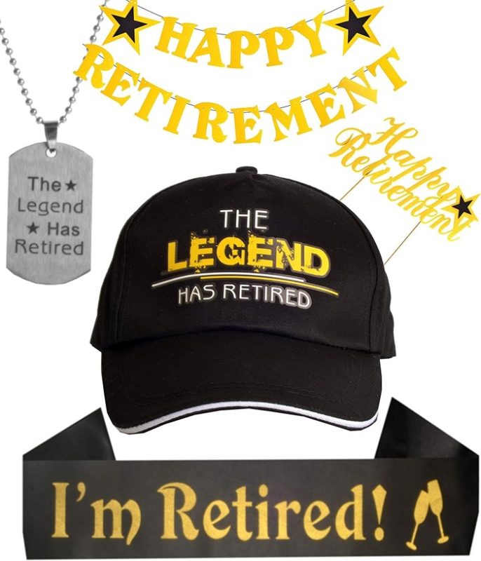 Retired 2023 Funny Vintage Retirement Humor Gifts Men Women T