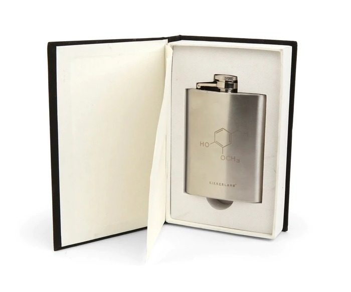 Funny Retirement Gifts - Flask Book Box