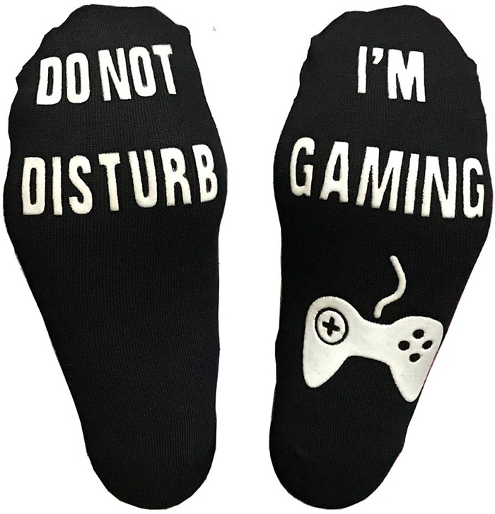 Funny Retirement Gifts - Do Not Disturb Socks