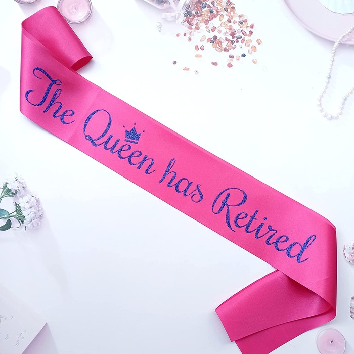 Funny Retirement Gifts - Retired Sash