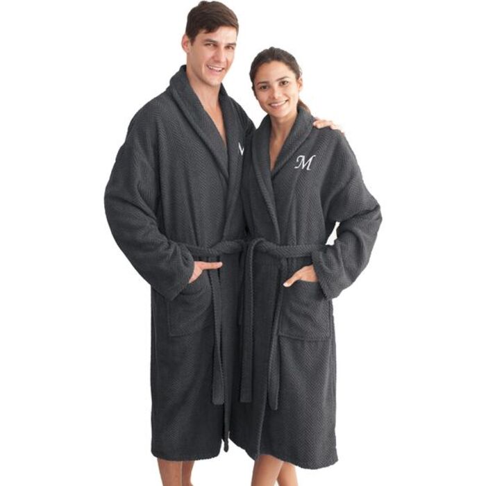 Custom robe: engagement gifts for daughter and son-in-law