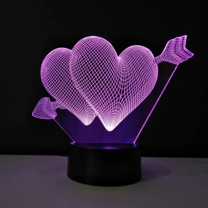 Acrylic Lamp - Gifts For Girlfriend On Anniversary