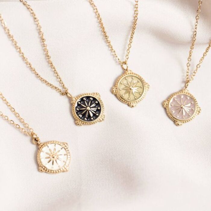 Compass Pendant Necklace: Best Gift For Retiring Principal
