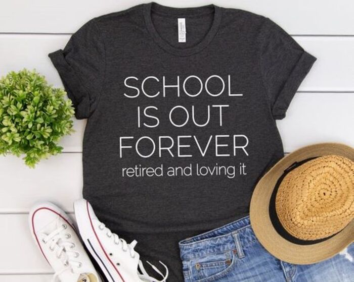 Retirement T-Shirt For Principals