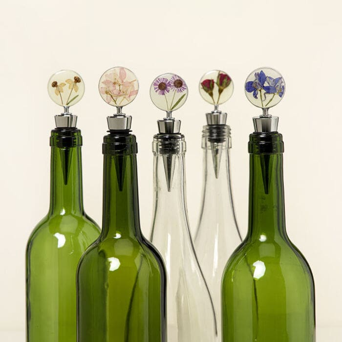Wine stopper gift for host of engagement party