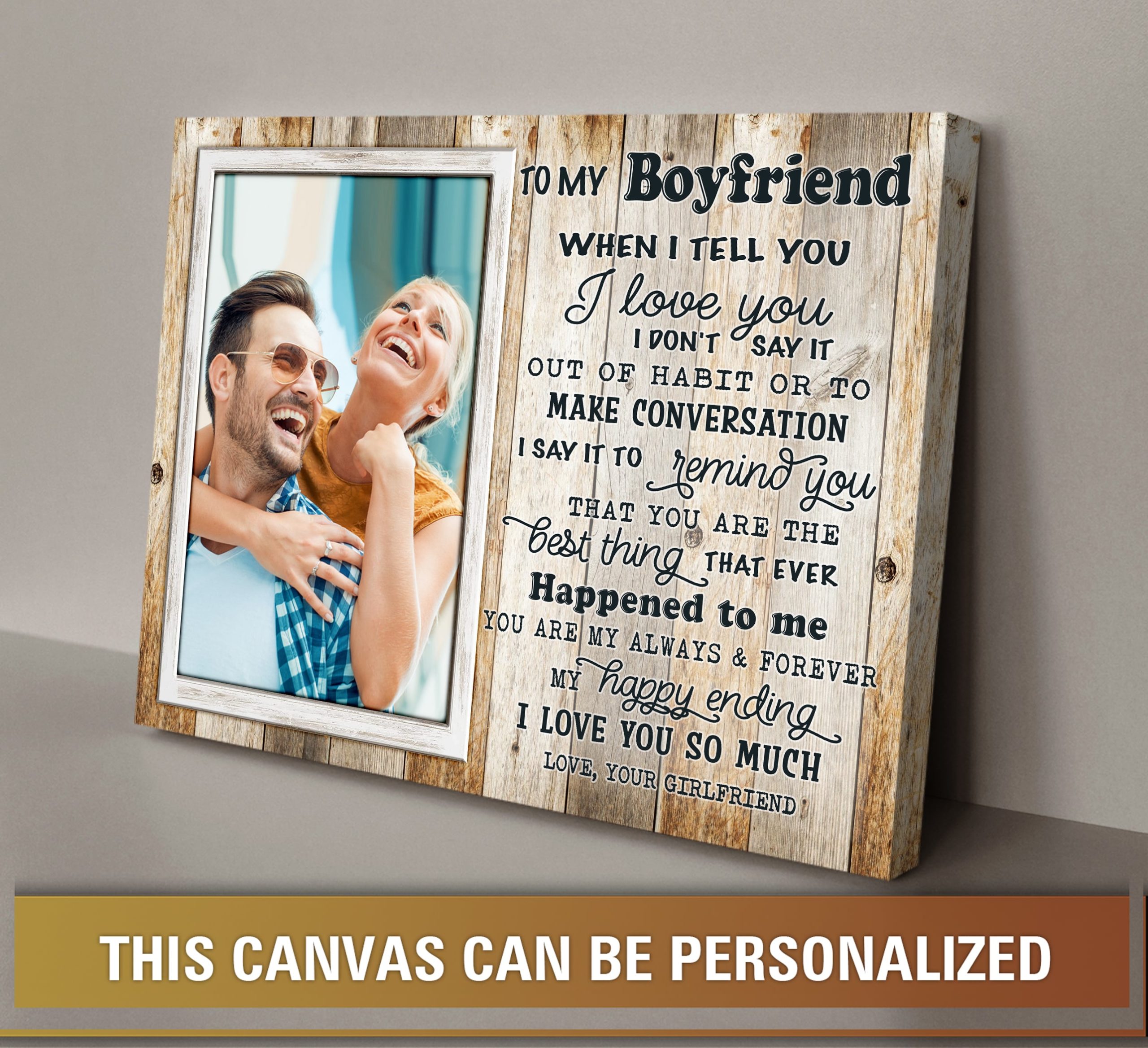 Personalised Gifts For Boyfriend, Unique Presents for Boyfriends