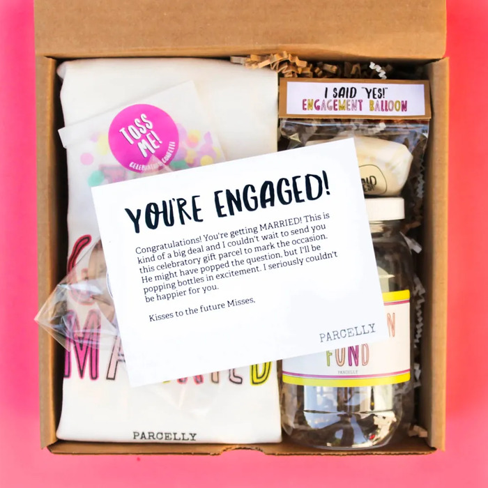 Unique Engagement Gift Set