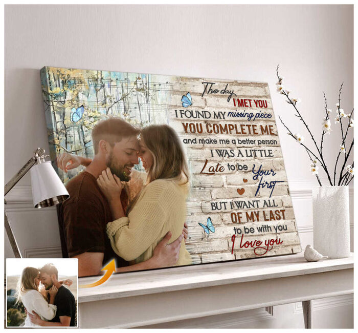 A Thoughtful Canvas Print For Last Minute Engagement Gifts