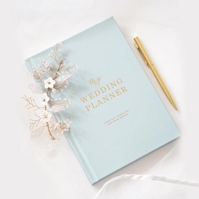 Wedding Planner & Scrapbook - Engagement Gift - bloom daily planners