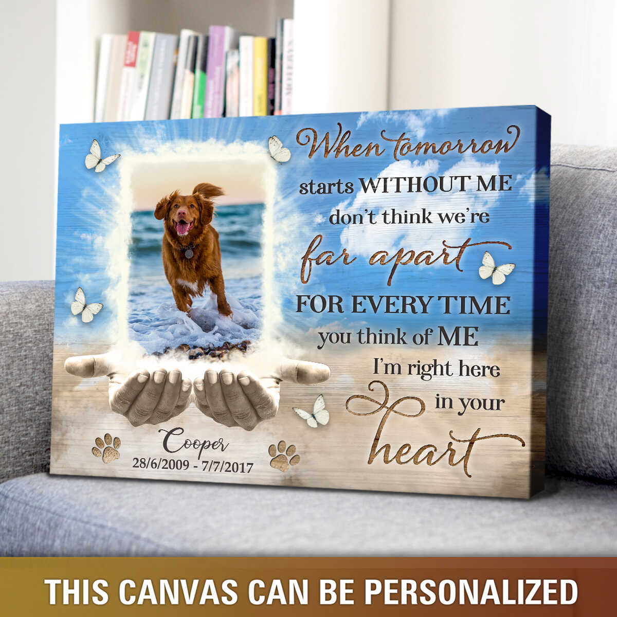 Personalized dog clearance memorial gifts