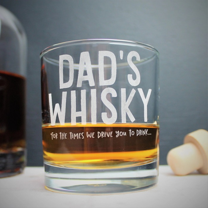 Best Gifts For New Dad - Whiskey Glass