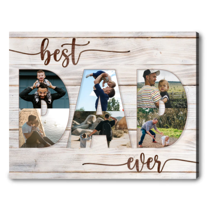 Best Dad Ever Canvas Print