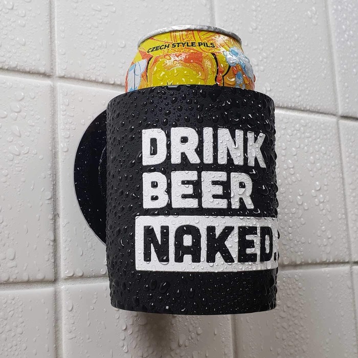 Best gifts for new dad - Shower Beer Holder