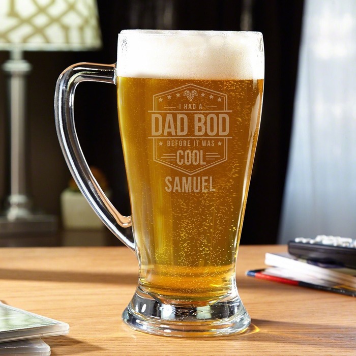 sentimental new dad gifts - Funny Beer Mug
